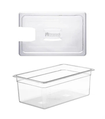 Контейнер для погружных термостатов Sous Vide InnoCook с крышкой с вырезом на 28 литров