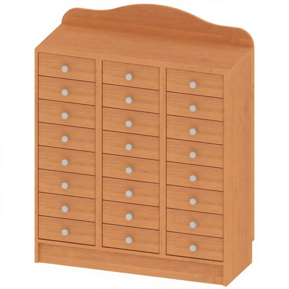 Стеллаж с ящиками СТ-АД-98, Ольха