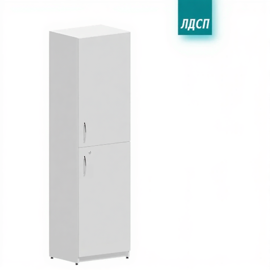 Шкаф медицинский двухсекционный одностворчатый ШМЛ СКБ