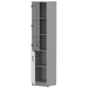 Шкаф-колонка для документов GRAY LITE 1
