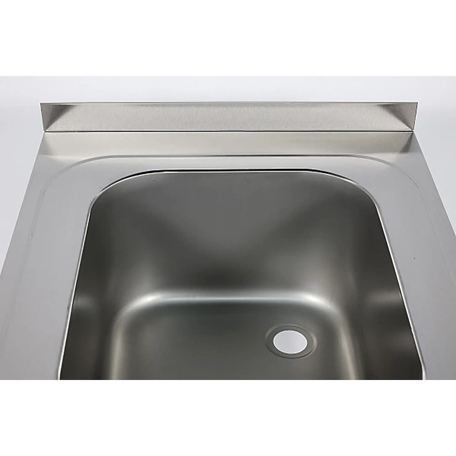 Ванна моечная односекционная цельнотянутая с бортом ВМЦ-1/6/7-Б