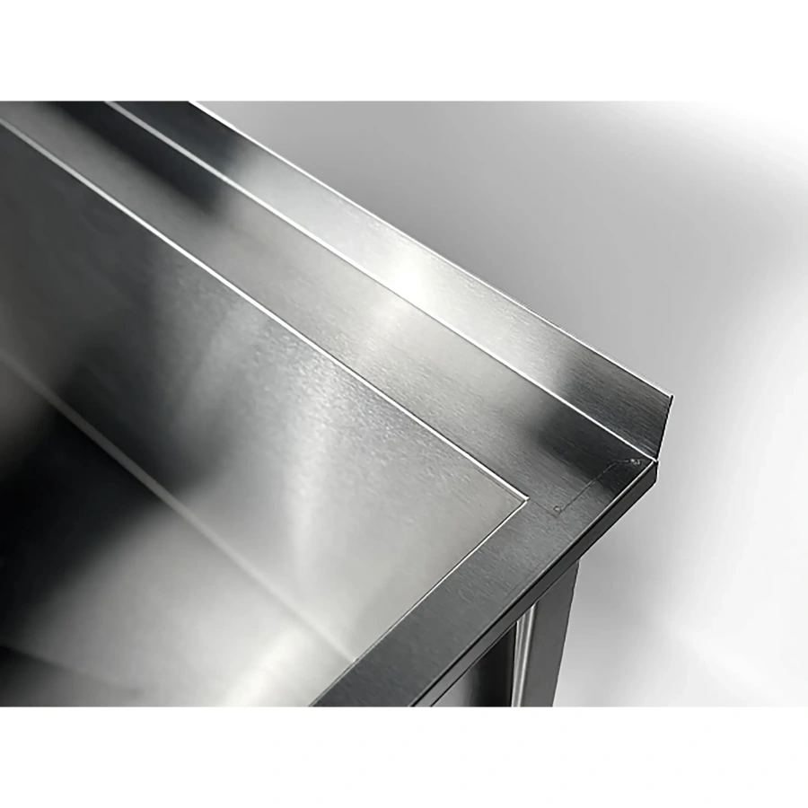 Ванна моечная односекционная с бортом ВМС-1/6-Б-ЭК