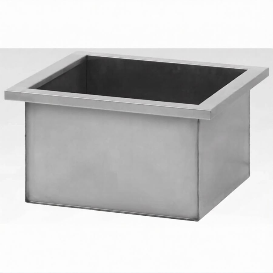 Ванна моечная ВМСн 1010 (860х1010х530)  1 м/о 350х910х430 (ножка проф., тр. 40х40)