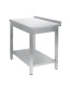 СТОЛ универсальный Luxstahl СПУ-12/7 со сплошной полкой нерж.