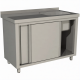 Стол производственный купе с моечной ванной закрытый СПЗК1М-18/7-БП