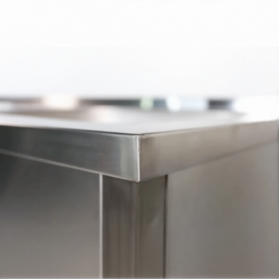 Стол производственный СПРп - 860х600х600 «Profi Ral», борт (полка-решетка)