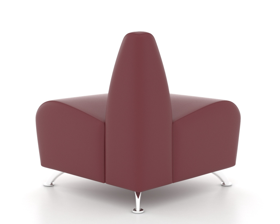 Наружный угловой модуль Интер Хром